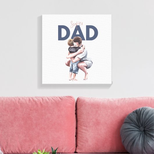 Superpapa Canvas Afdruk (Insitu (Woonkamer))