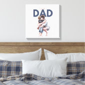 Superpapa Canvas Afdruk (Insitu (Slaapkamer))