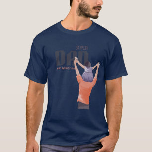 Superpapa – Gelukkige Vaderdag T-shirt