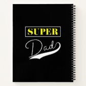 Superpapa notitieboek (Achterkant)