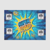 Superpapa-papier! Tissuepapier (Voorkant)