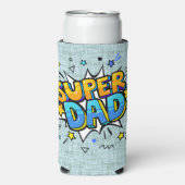 Superpapa  seltzer blikjeskoeler (Seltzer Voorkant)