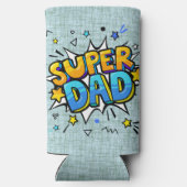 Superpapa  seltzer blikjeskoeler (Achterkant)