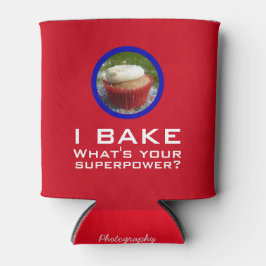 Superpower (Cupcake) Blikjeskoeler