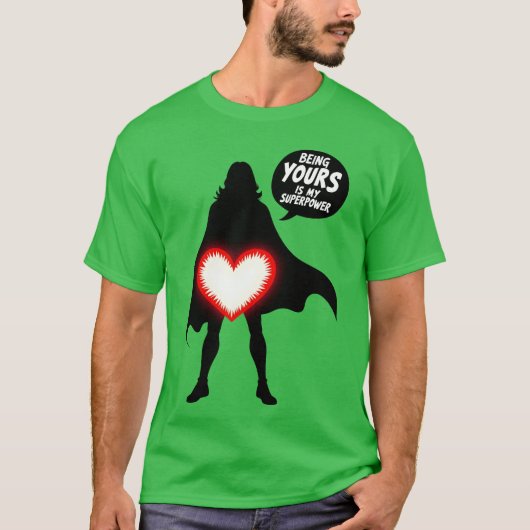 Superpower Love family T-shirt (Voorkant)