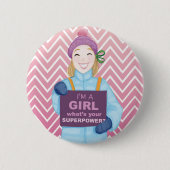 Superpower Ronde Button 5,7 Cm (Voorkant)