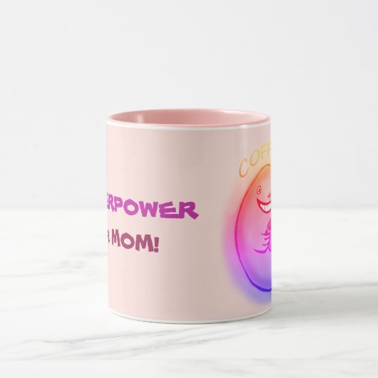 Superpower voor de Mok van de walvis van mam (Midden)