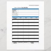 Superpower-werkblad: Goal Star (Achterkant)