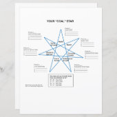 Superpower-werkblad: Goal Star (Voorkant / Achterkant)