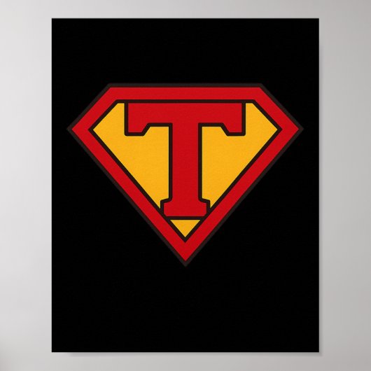 Superpresident Trump Usa Superheld Grappig mer Poster (Voorkant)