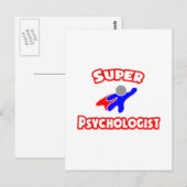 Superpsycholoog Briefkaart (Voorkant / Achterkant)