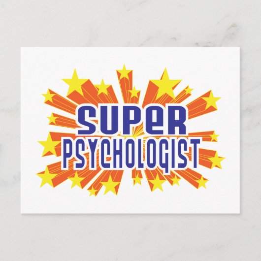 Superpsycholoog Briefkaart (Voorkant)