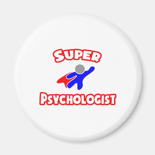 Superpsycholoog Magneet (Voorkant)