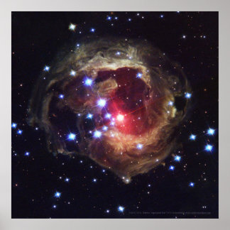 Superreuze Star V838 Monocerotis 12 x 12 (12 x 12) Poster