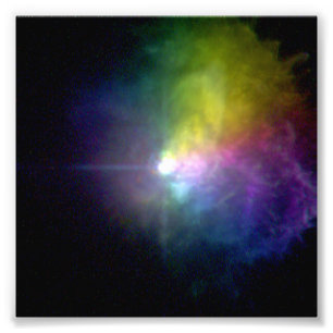 Superreuzenster VY Canis Majoris Foto Afdruk