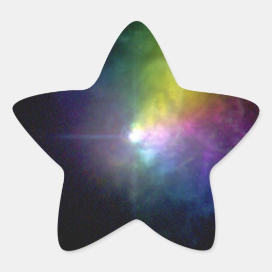 Superreuzenster VY Canis Majoris Ster Sticker (Voorkant)