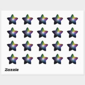 Superreuzenster VY Canis Majoris Ster Sticker (Vel)