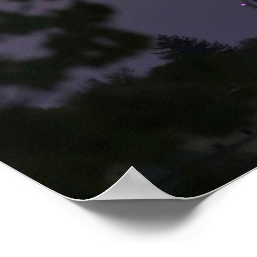 Superroze maan 2021 Poster (Hoek)