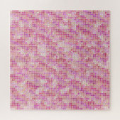 Superroze Stippen Legpuzzel (Horizontaal)