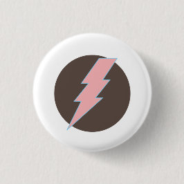Superroze Thunderbolt Ronde Button 3,2 Cm
