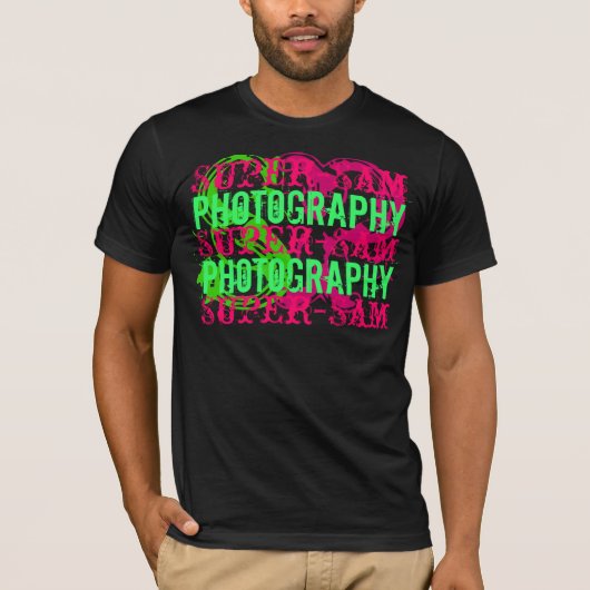 SuperSam-fotografie T-shirt (Voorkant)