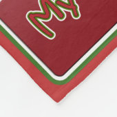 Superschattig "Mijn eerste dag van de school" Fleece Deken (Hoek)