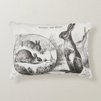 Superschattige  konijnenbunny omkeerbare kussen! decoratief kussen