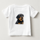 Superschattige Rottweiler of Rottweiler-baby (Achterkant)