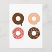 Superschattige set donuts briefkaart (Voorkant)