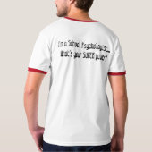 Superschoolpsycholoog! T-shirt (Achterkant)