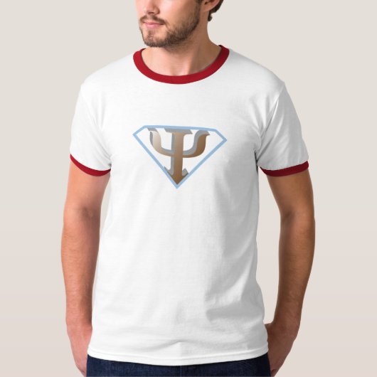 Superschoolpsycholoog! T-shirt (Voorkant)