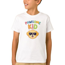 Superschoon Kinder Cute Hond T-Shirt voor Jongens 