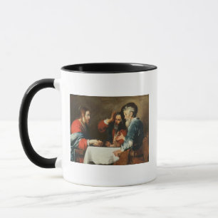 Supersing bij Emmaus (olie op doek) 2 Mok