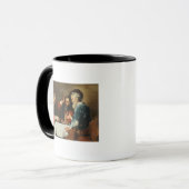 Supersing bij Emmaus (olie op doek) 2 Mok (Voorkant links)