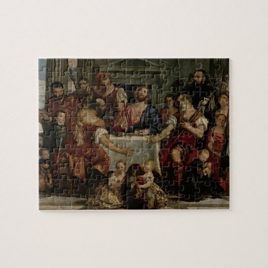 Supersing bij Emmaus (olie op doek) Legpuzzel (Horizontaal)
