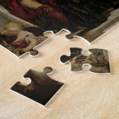 Supersing bij Emmaus (olie op doek) Legpuzzel (Zijkant)