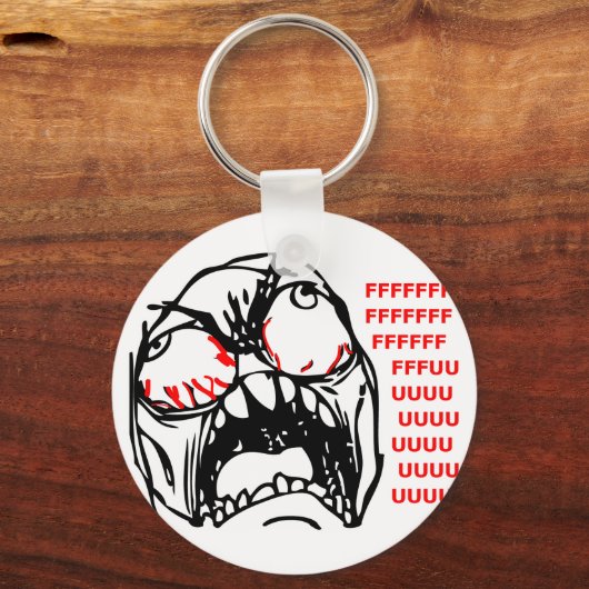 supersnel meme rofel sleutelhanger (Voorkant)