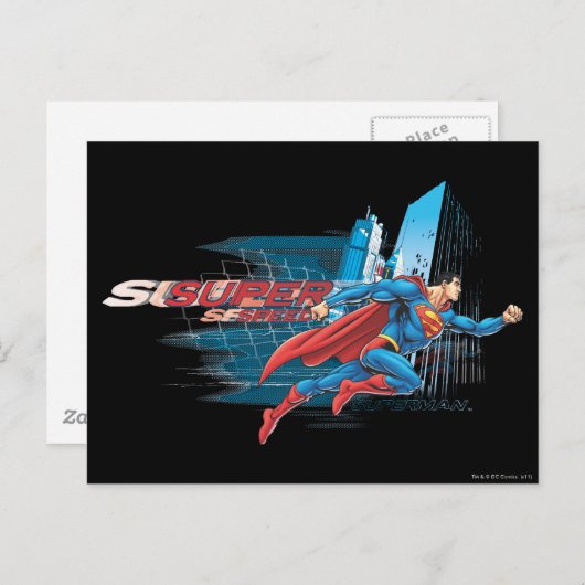 Supersnelheid Briefkaart (Voorkant / Achterkant)