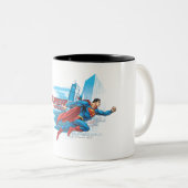 Supersnelheid Tweekleurige Koffiemok (Voorkant rechts)