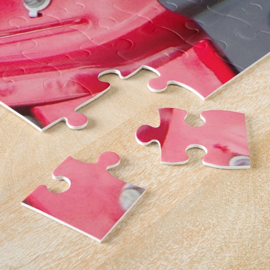 supersnelle automotor legpuzzel (Zijkant)