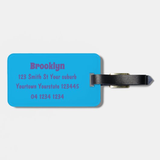 Supersnelle nachos-maïschips bagagelabel (Achterkant horizontaal)