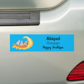 Supersnelle nachos-maïschips bumpersticker (Op auto)