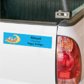 Supersnelle nachos-maïschips bumpersticker (Op Truck)