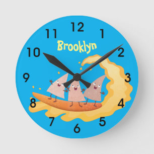 Supersnelle nachos-maïschips ronde klok