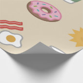 Supersnelle verdringerpapier voor zonneschijn cadeaupapier (Hoek)