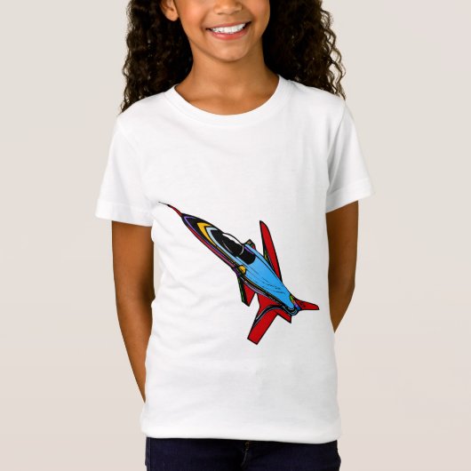 Supersonic Airforce Jet-Fighter Design for Pilots T-shirt (Voorkant)
