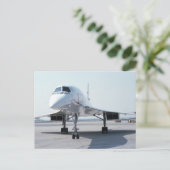 Supersonic Concorde Briefkaart (Staand voorkant)