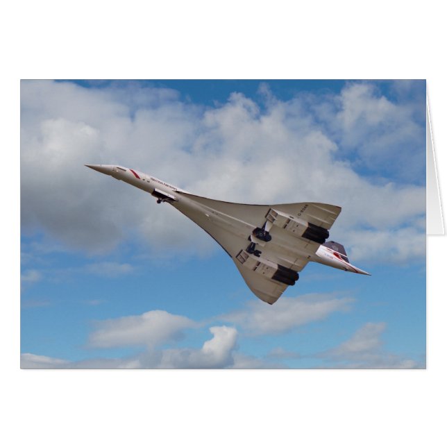 Supersonic Concorde G-BOAB (Voorkant Horizontaal)