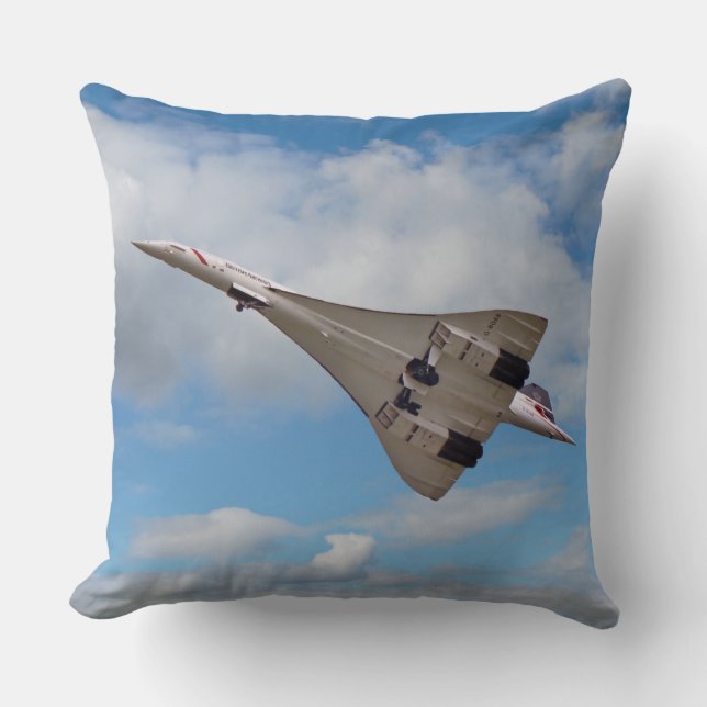 Supersonic Concorde G-BOAB Kussen (Voorkant)