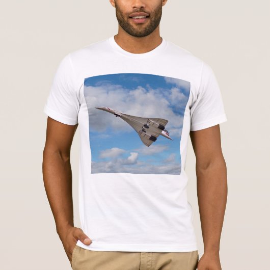 Supersonic Concorde G-BOAB T-shirt (Voorkant)